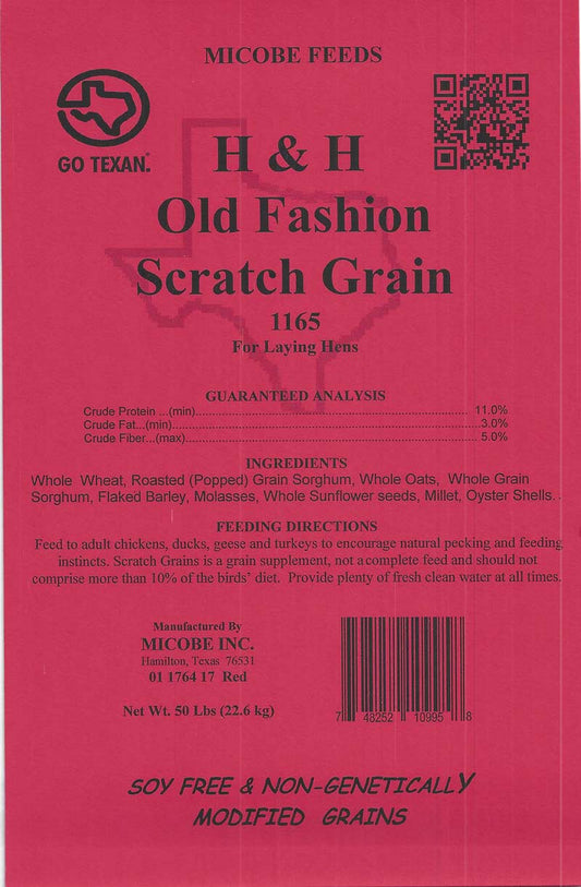 H & H Old Fashioned Non GMO Scratch
